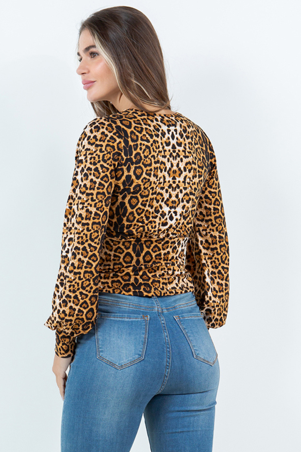 G-398 ANIMAL PRINT BLOUSE 6 PIECES 2/S 2/M 2/L