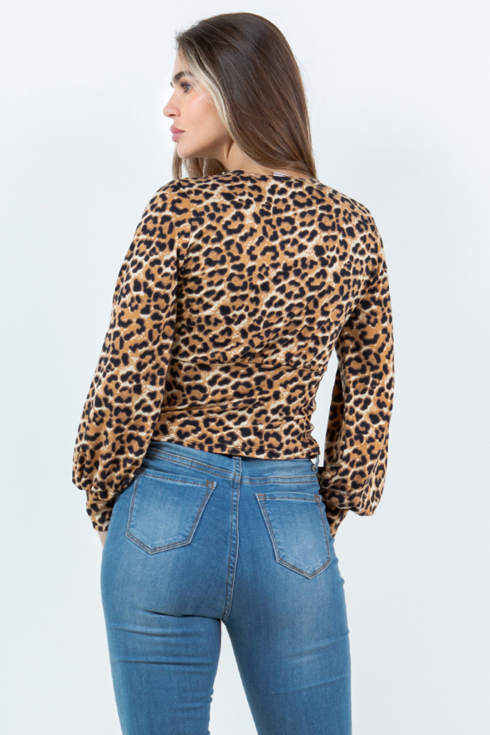 G-398 ANIMAL PRINT BLOUSE 6 PIECES 2/S 2/M 2/L