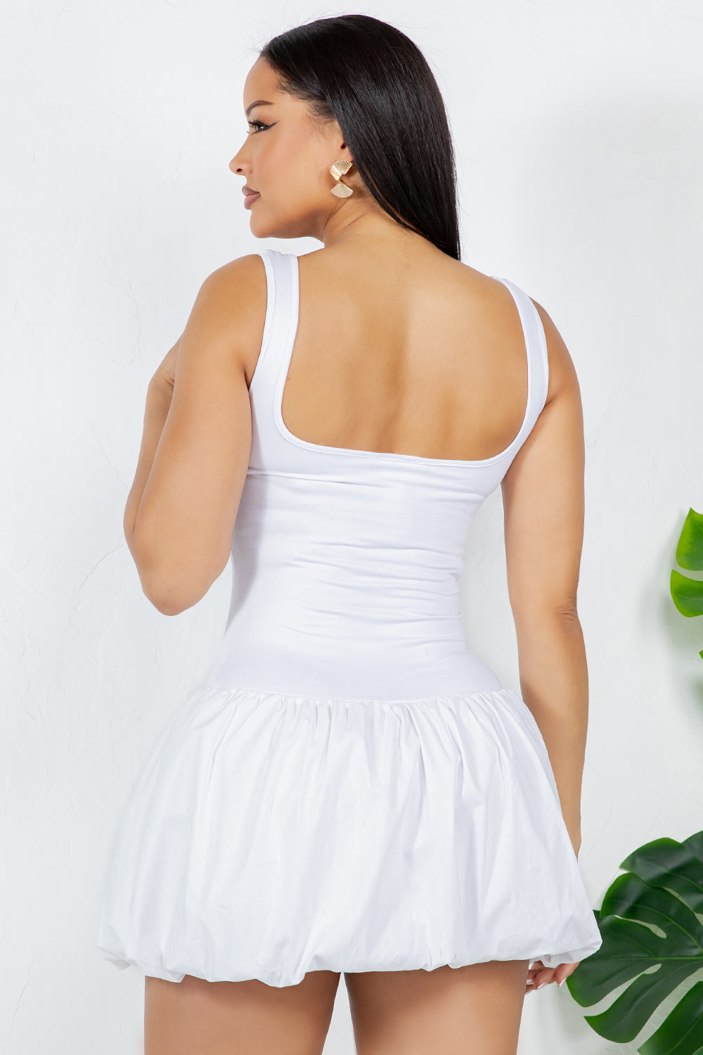 OP-0009 BUBBLE SLEVELESS MINI DRESS PACKAGE OF 2/S 2/M 2/L