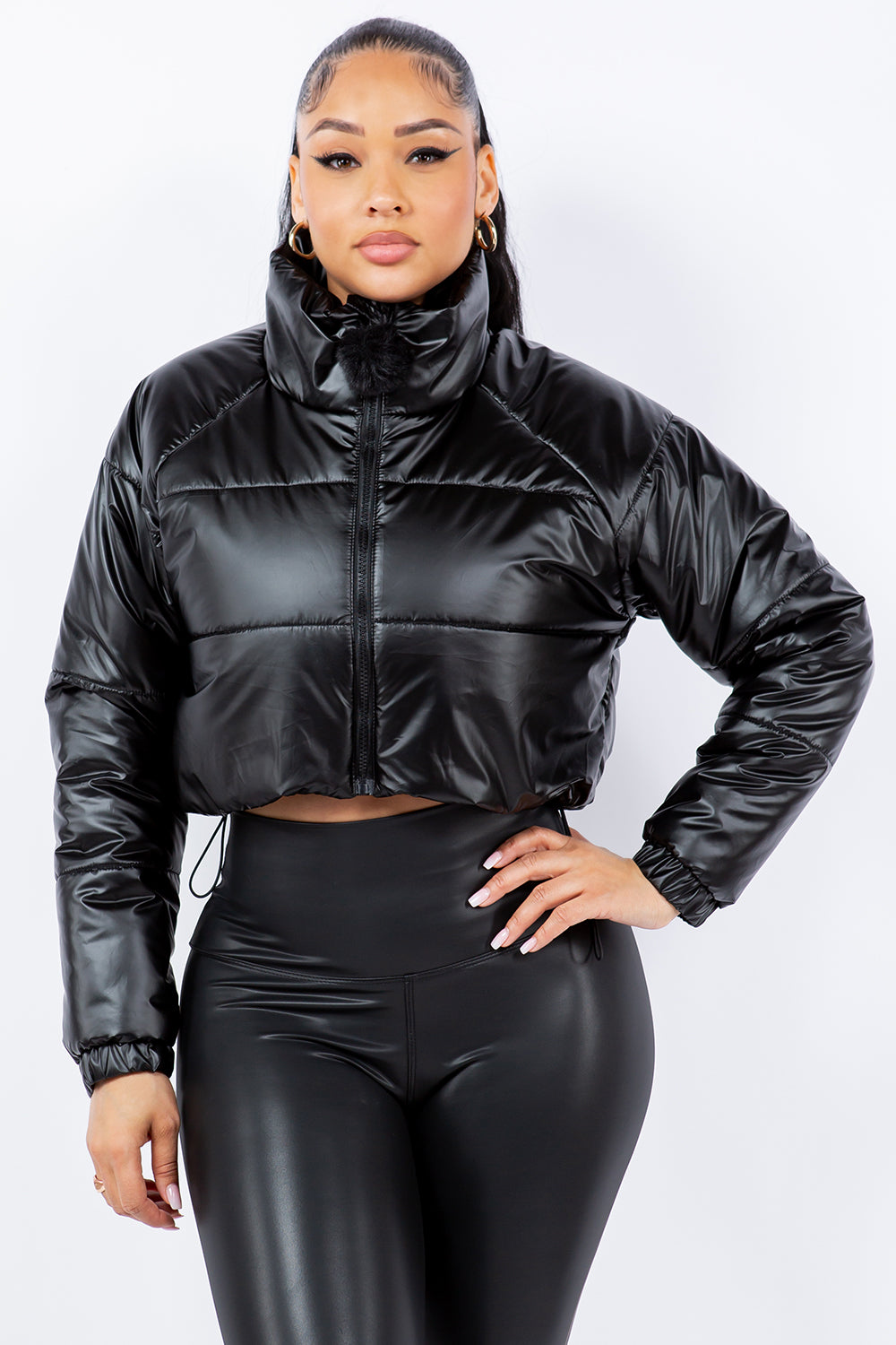 OP-230624 CROPPED PUFFER JACKET 6 PCS 2/S 2/M 2/L