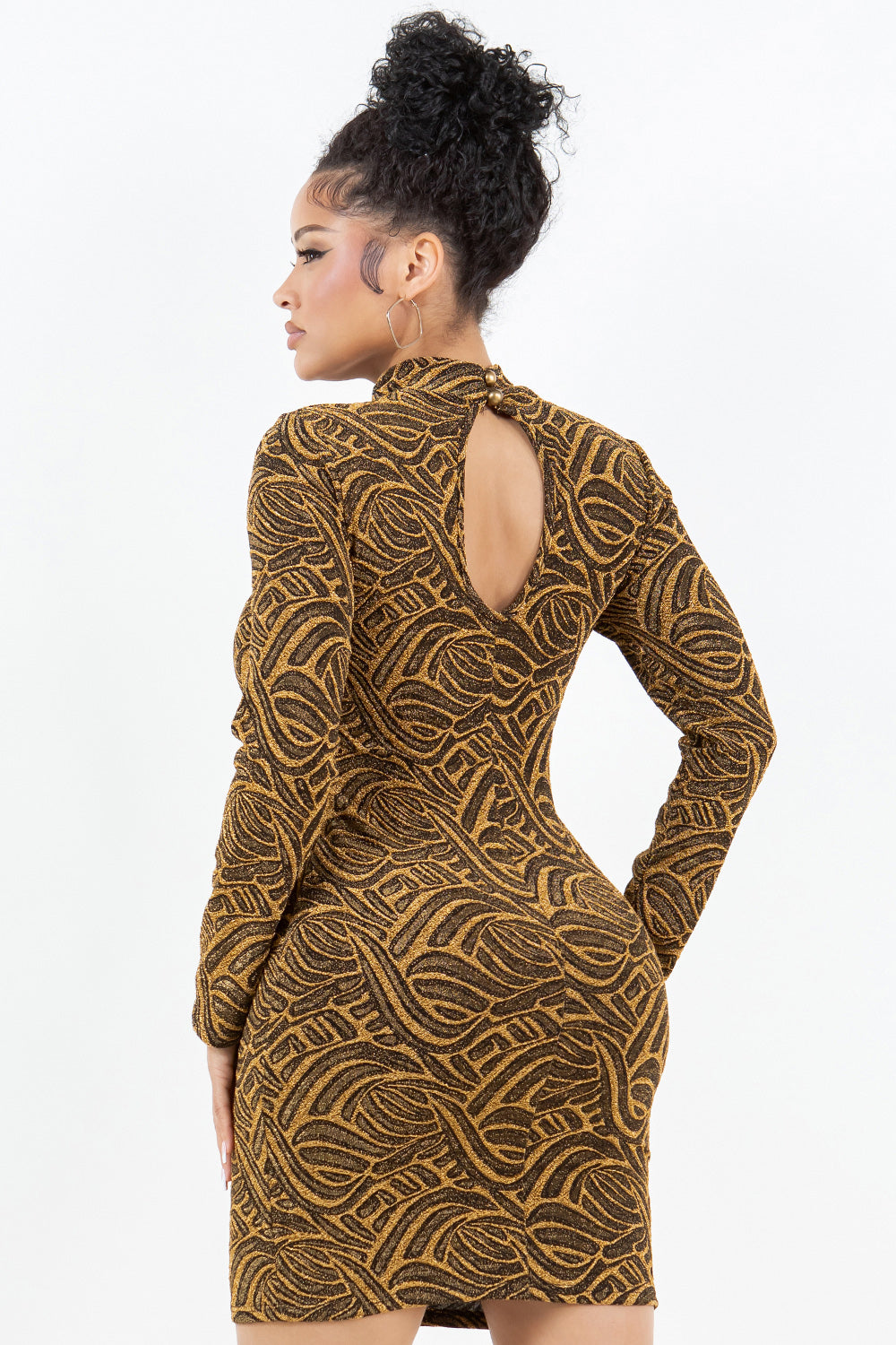 OP-123 TEXTURED METALLIC MINI DRESS 6 PIECES 2/S 2/M 2/L