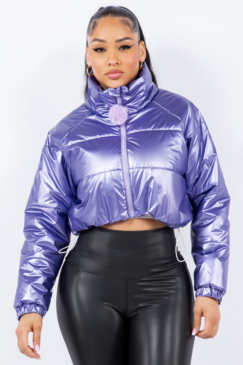 OP-230624 CROPPED PUFFER JACKET 6 PCS 2/S 2/M 2/L