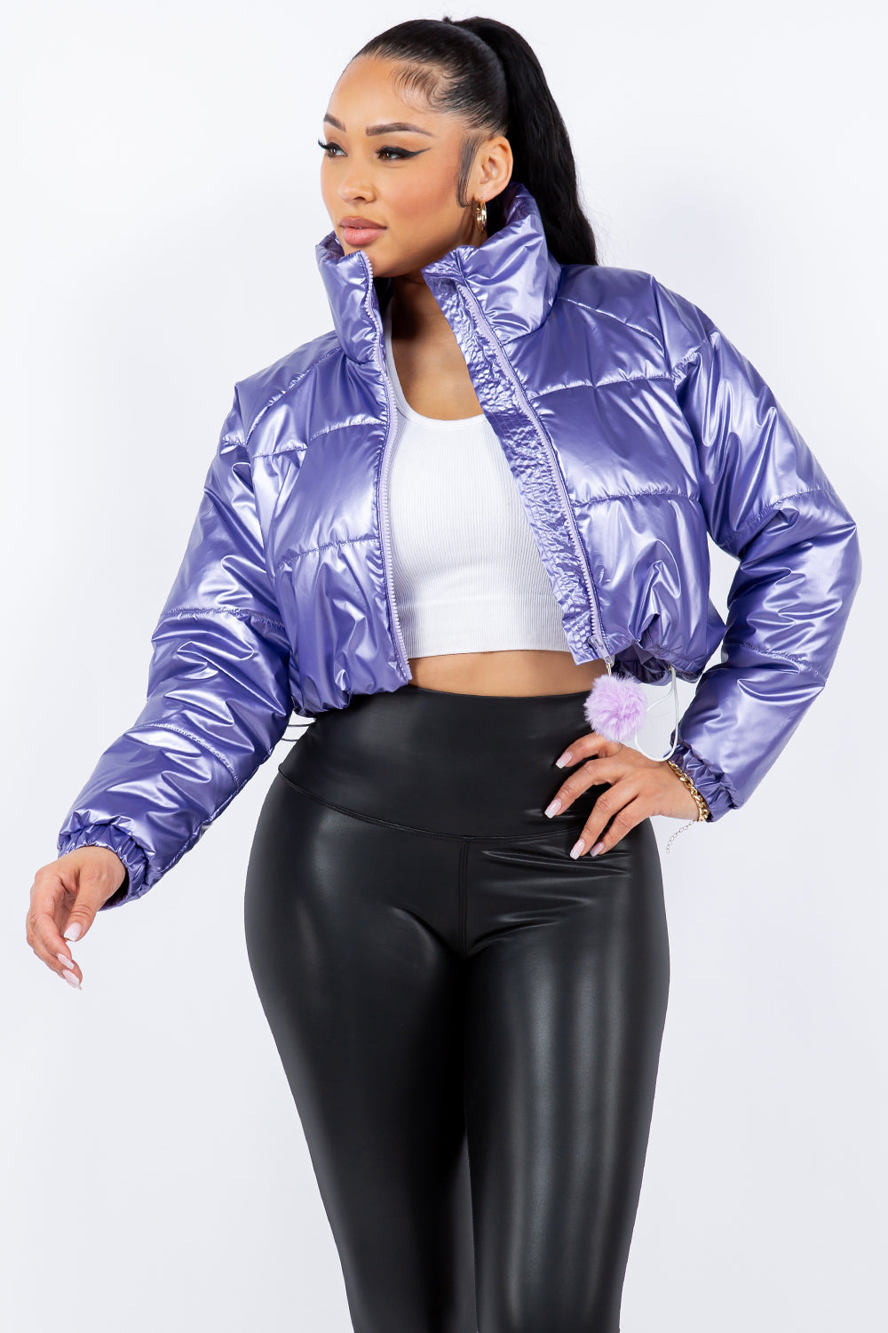 OP-230624 CROPPED PUFFER JACKET 6 PCS 2/S 2/M 2/L
