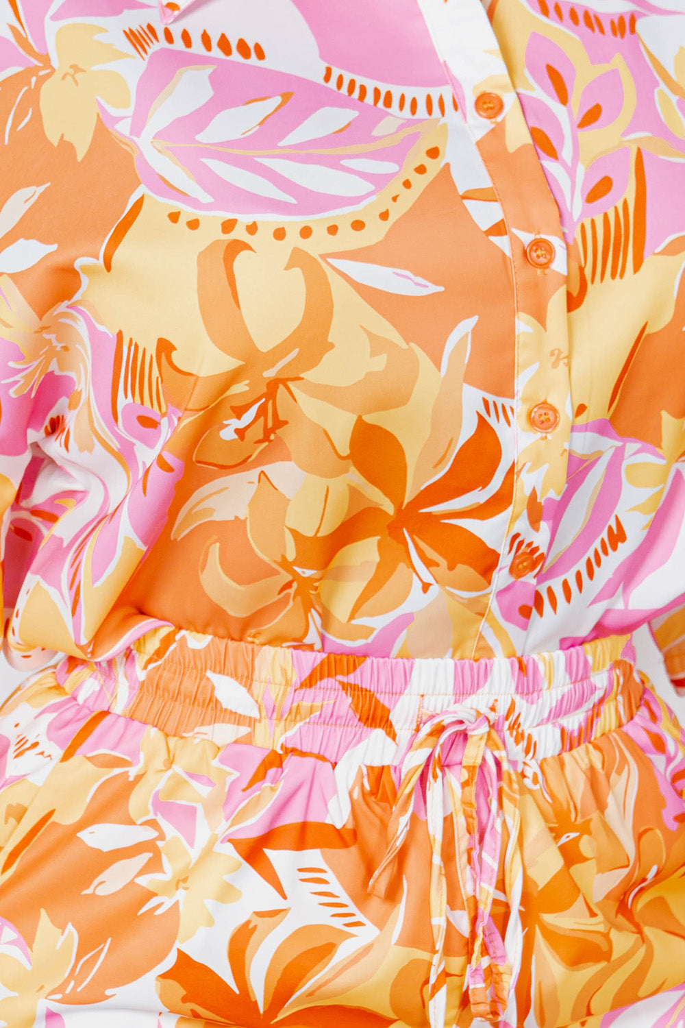 OP-4326 TROPICAL PRINT SHIRT AND SHORT SET 6 PIECES 2/S 2/M 2/L