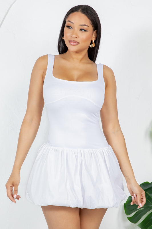 OP-0009 BUBBLE SLEVELESS MINI DRESS PACKAGE OF 2/S 2/M 2/L