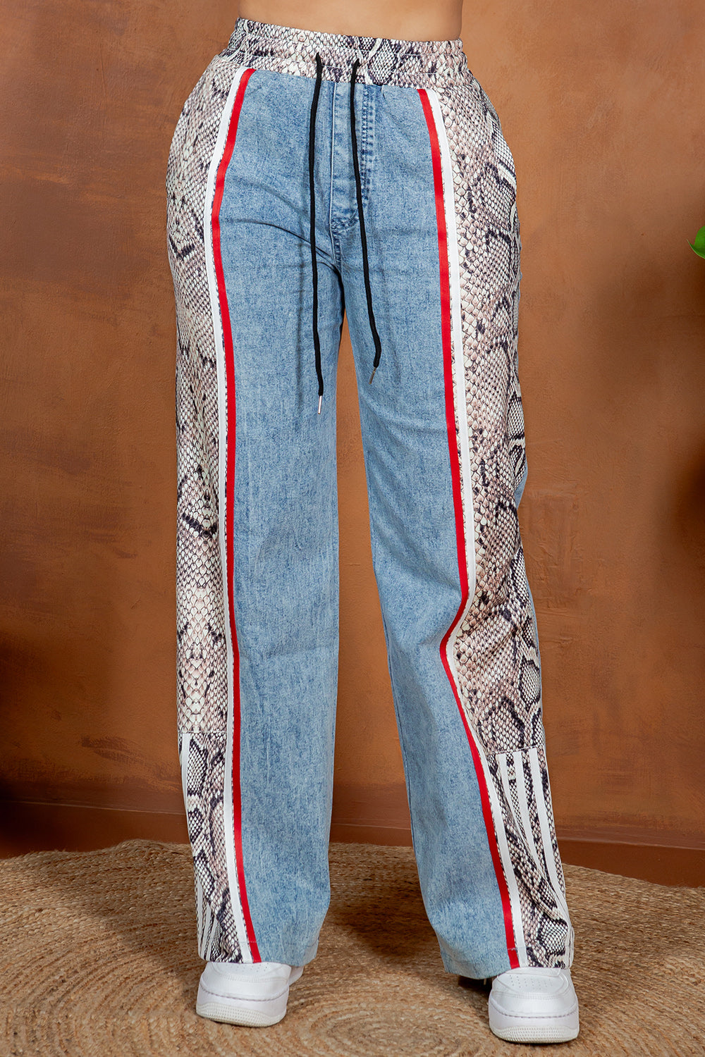 OP-240901 ANIMAL PRINT BLUE JEANS 6 PIECES 2/S 2/M 2/L