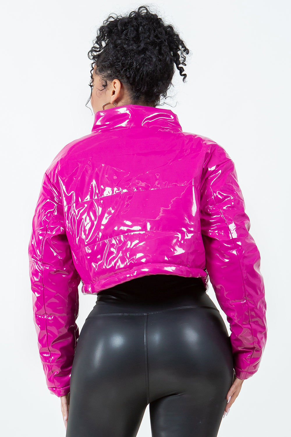 OP-014 CROPPED PUFFER JACKET 4 PIECES 1/S 1/M 1/L 1/XL